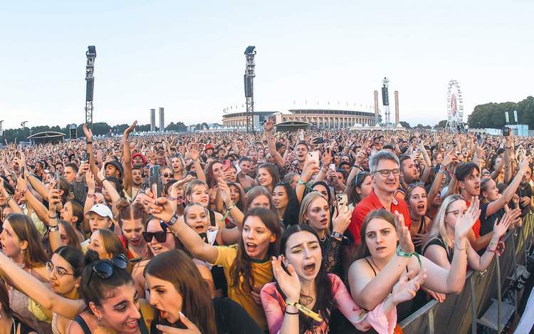 Lollapalooza-Festival: Auch dieses populäre Musik-Event wird von der EU unterstützt. Foto: IMAGO IMAGES/Votos-Roland Owsnitzki